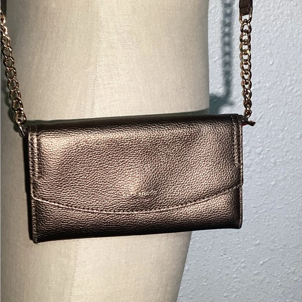Kate spade metallic crossbody bag